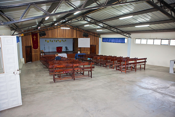 Before the ceiling installation