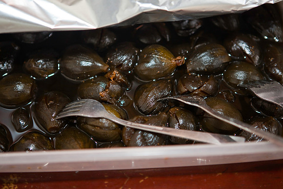 Figs - I don't know what they were marinated in, but they were delicious!