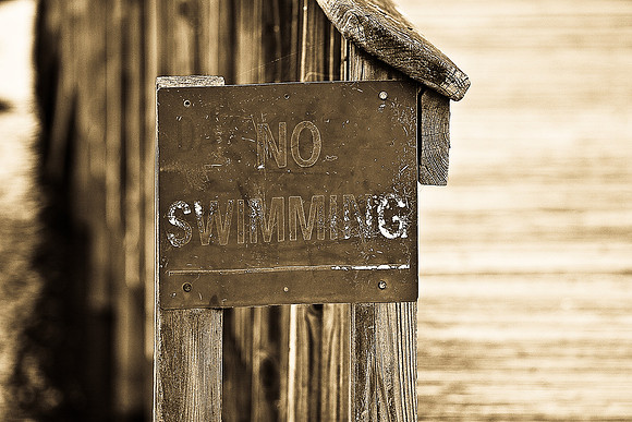 No Swimming